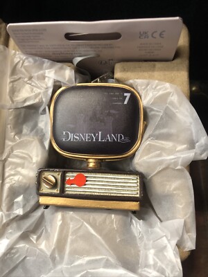   Disney Parks Disneyland Disney 100 Light-up Sound Sketchbook TV Ornament NEW
