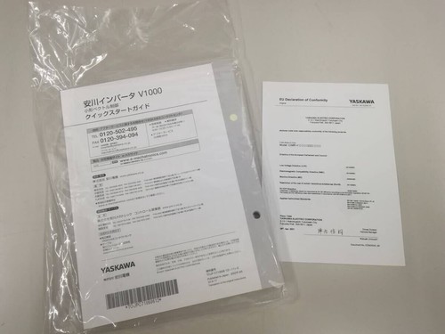 YASKAWA V1000 CIMR-VA2A0006BAA New Unused Stored Item From Japan - Picture 10 of 10