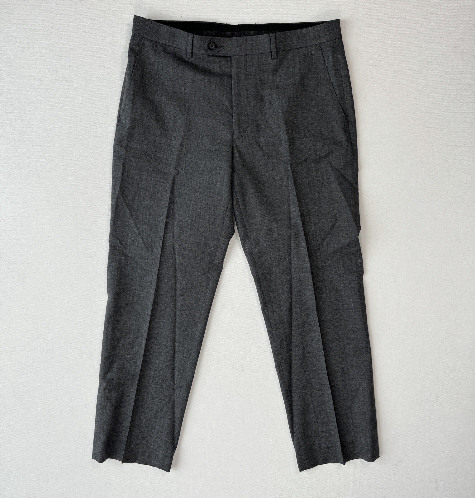 Lauren Ralph Lauren Mens Pants Grey 34x30 (34x28) Dress Pant Wool Modern Office eBay