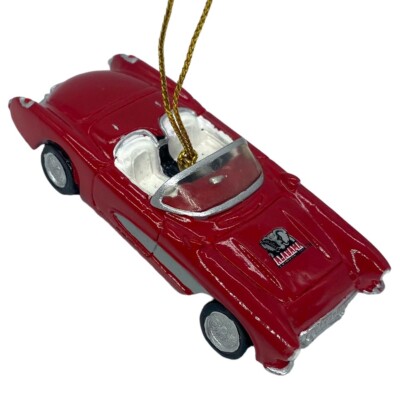 Alabama Crimson Tide Corvette Ornament by Ridgewood Collectibles-RARE-New in Box