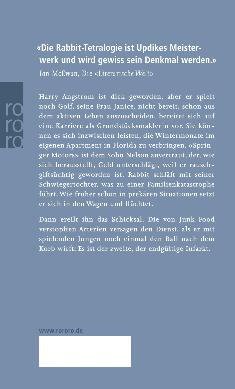 Thumbnail - John Updike / Rabbit In Ruhe / 9783499134005