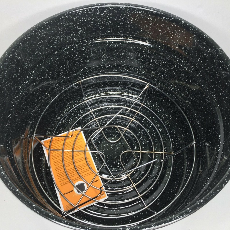 Granite Ware 21.5 Quart Steel Porcelain WaterBath Canner Jar Rack Canning Pot 72495007079 eBay