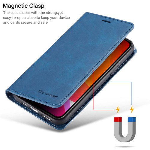 Leather Wallet Case For iPhone 15 14 13 12 Pro XS Max XR X 8 7 Flip Phone Cover - Picture 19 of 45
