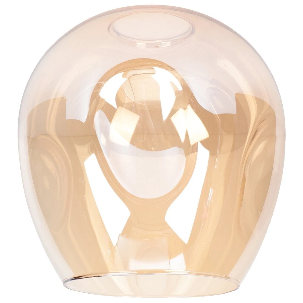 Tonos marrón Cristal Colgante Pantallas de lámpara