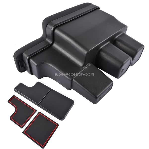 Schwarz Mittelkonsole Armlehne FüR Suzuki Jimny JB64 JB74 2018-2023 NEU-image