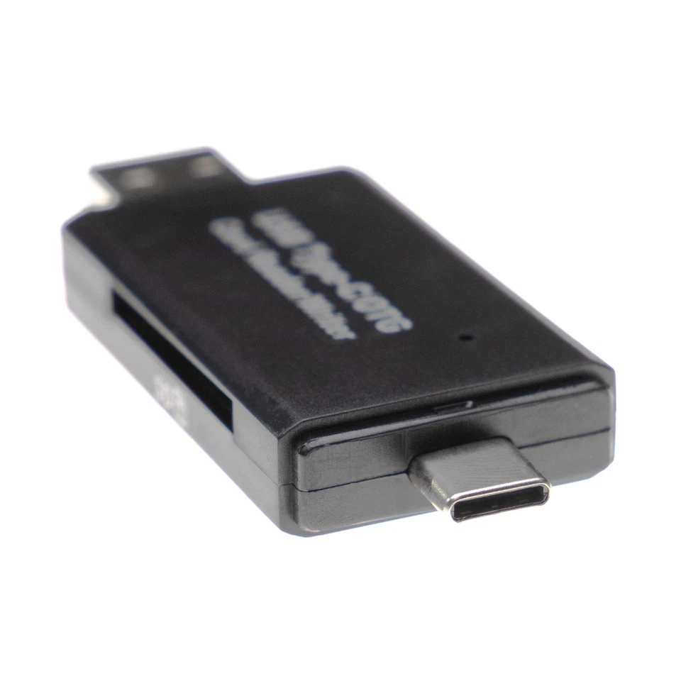 Lecteur SD 3 en 1 OTG adaptateur USB, USB Micro-B, USB-C 3.1 vers Micro-SD/SD - Photo 2/4