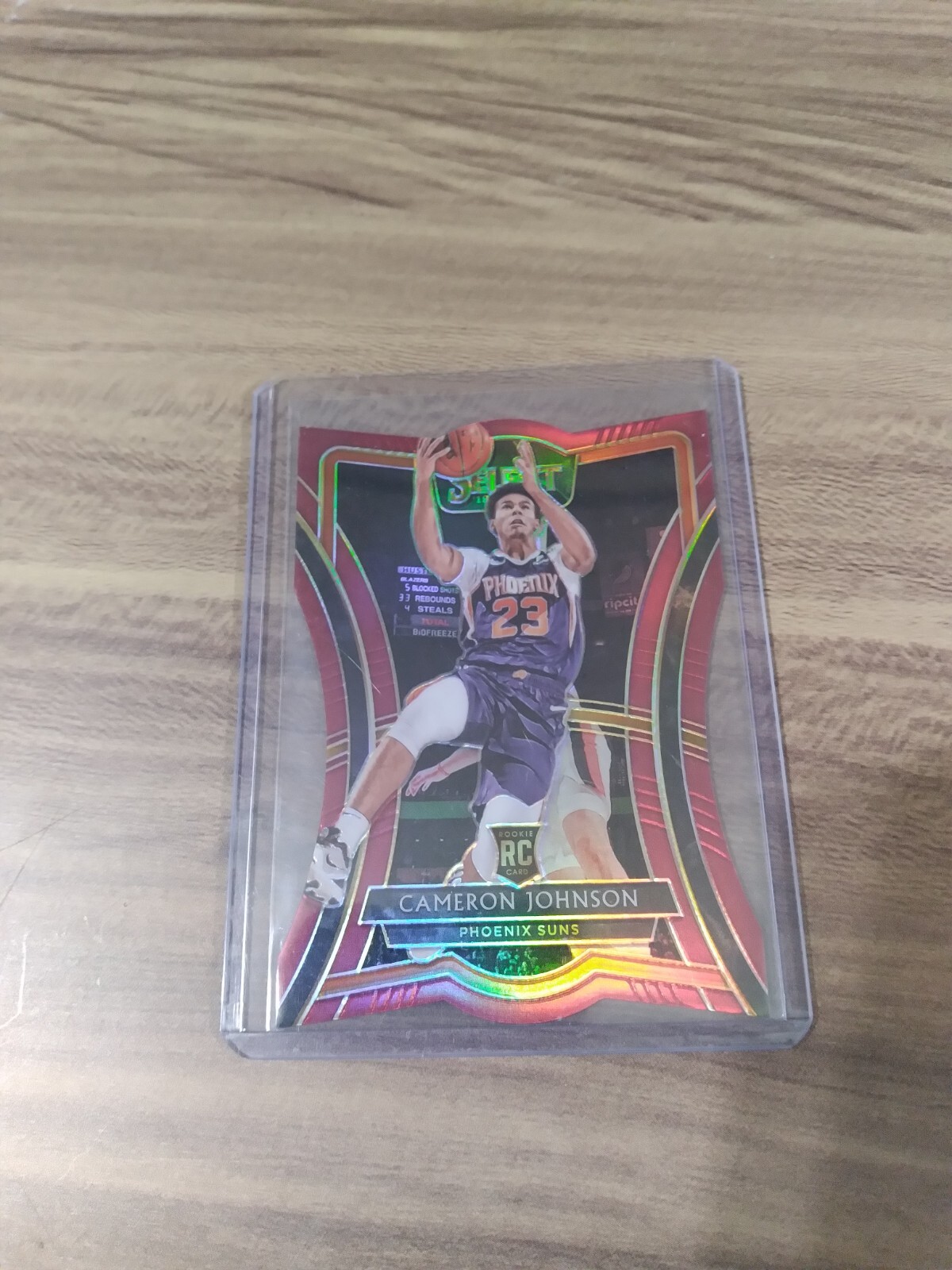 2019-20 Select Cameron Johnson Rookie Premier Level Red Maroon Die-Cut /175