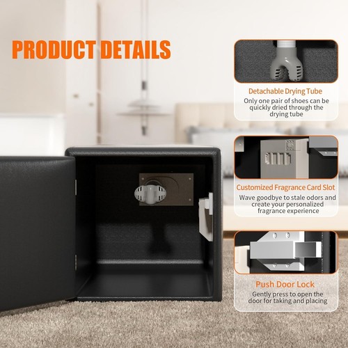 Smart Boot Dryer for Work Boots, 4-Function Efficient Boot Warmer and Deodorizer - Picture 5 of 9