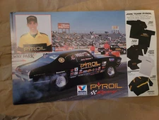JERRY EMMONS PYROIL RACING MINI POSTER - NEW