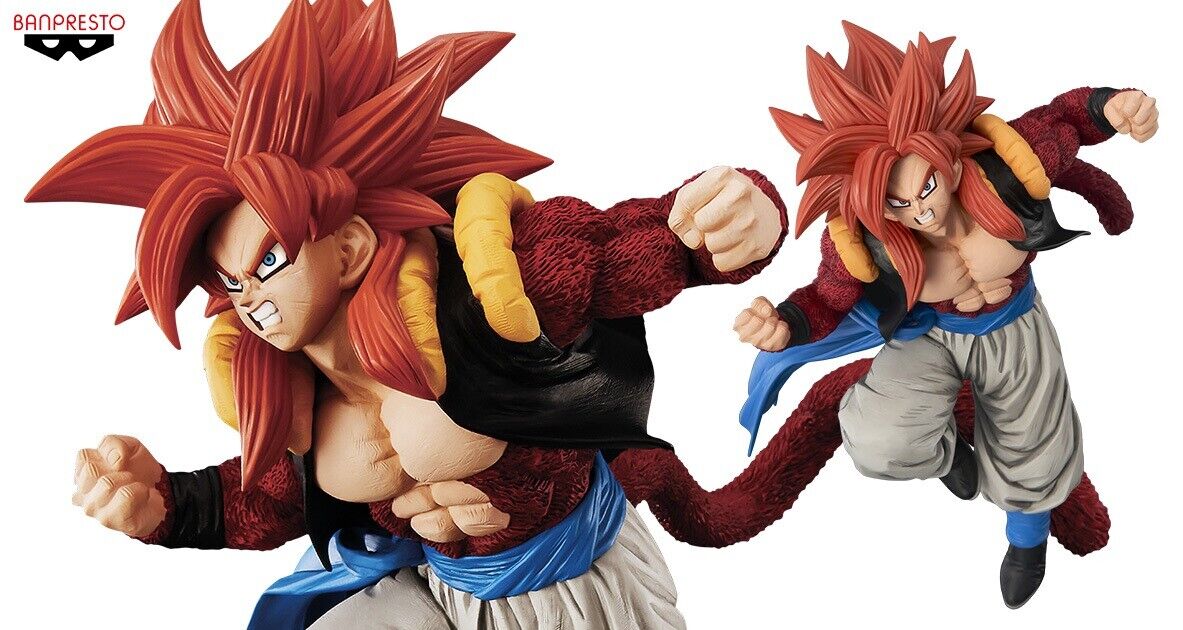 Dragon Ball GT Choujin Giga Super Saiyan 4 Gogeta Figure BANPRESTO