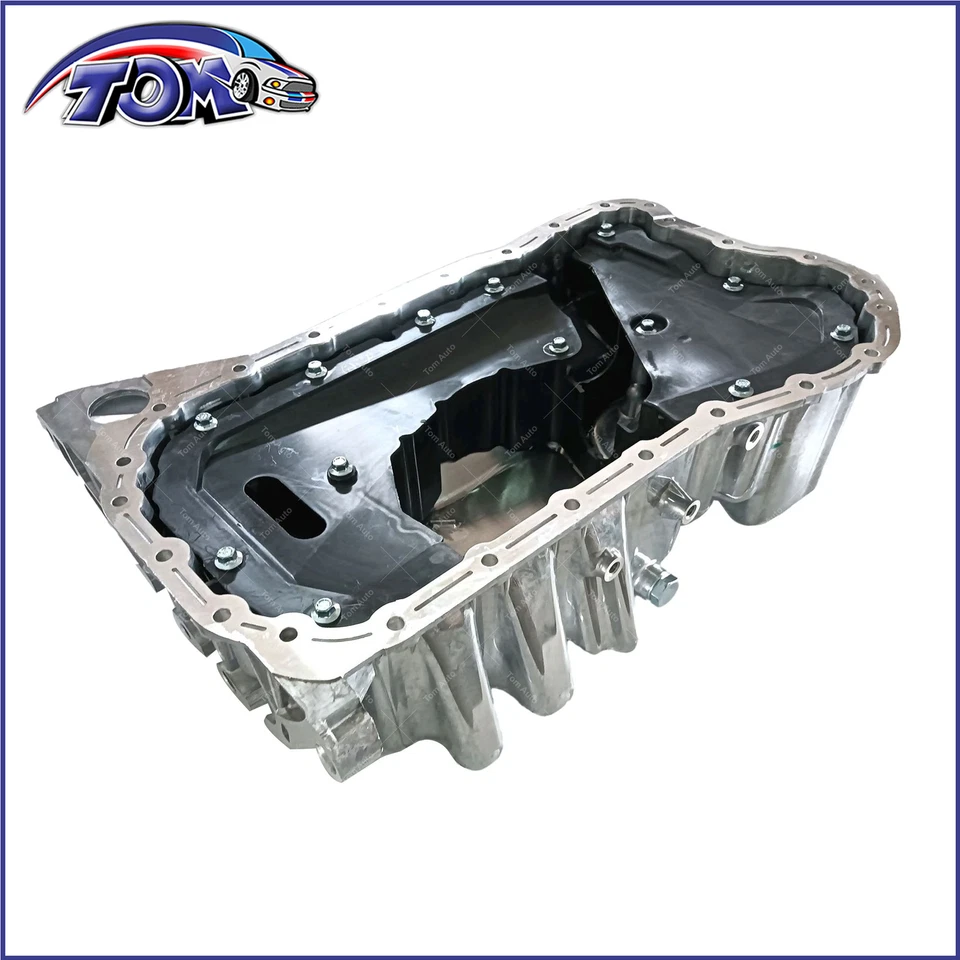 cárter de aceite del motor para 2003-09 Audi A3 Quattro TT Quattro Volkswagen Eos R32 V6 3,2 L Foto 2 de 4