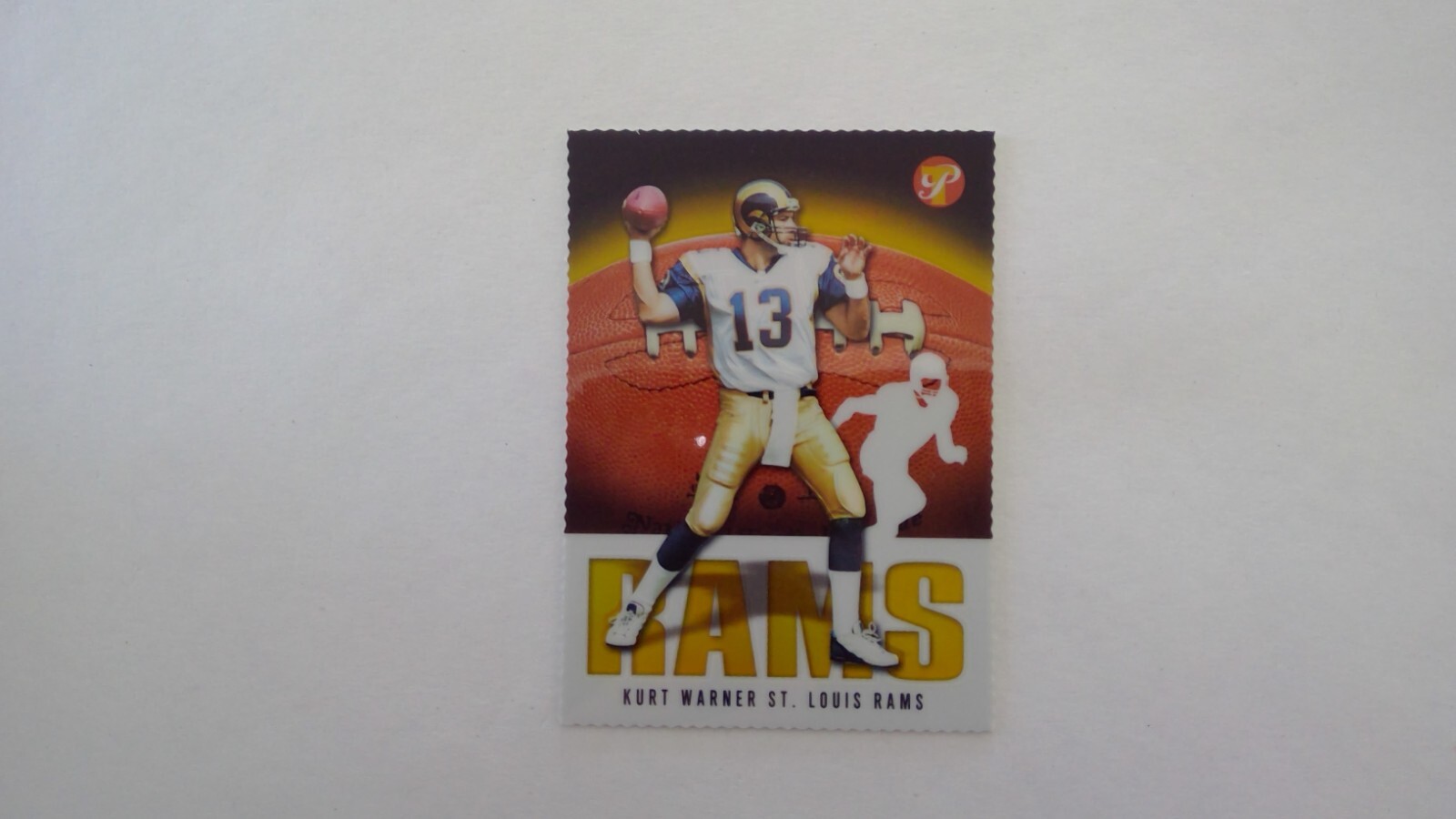 2003 Topps Pristine - Kurt Warner #37 Gold Refractor Die-Cut /150