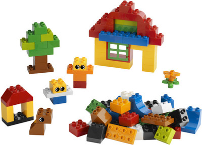 Lego Duplo Creative Building Kit 5748 Set Kreativ Steine Box ohne