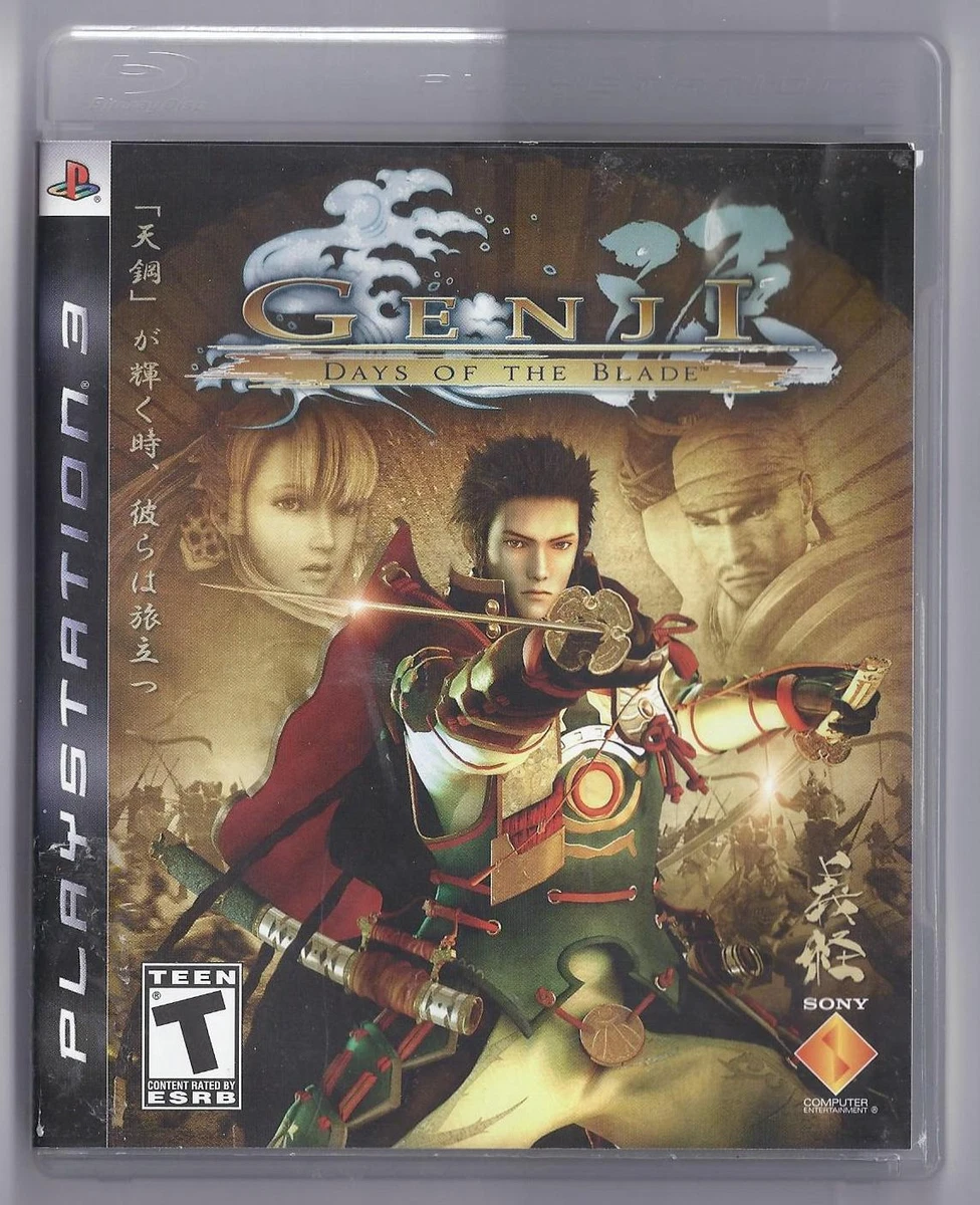 Jeu PS3 Genji: Days Of The Blade - Complet - Bon état - Fonctionne Parfaitement