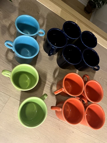 Fiestaware P86 Tom and Jerry Mugs - assorted colors
