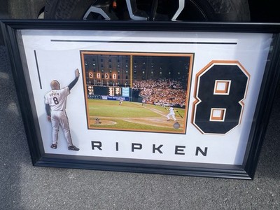 Cal Ripken Jr  2131 Game Authenticated Plaque Rare 1of1 Limited Edition 3D