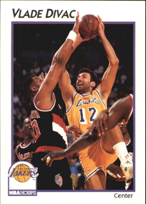 1991-92 Hoops McDonald's #20 Vlade Divac - BSK