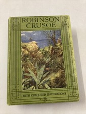 1906 The Life And Adventures Of Robinson Crusoe Daniel Defoe Illustrated