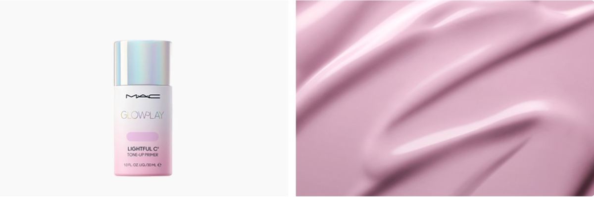 MAC GLOWPLAY Lightful C3 Tone-Up Primer 1.01 fl. oz/30mL_SPF50+/PA