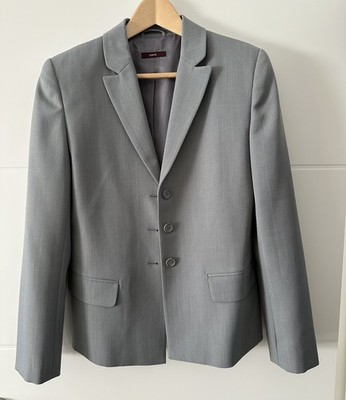 Zero Blazer Damen Gr. 36 grau