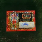 2025-26 Select La Liga Atletico Madrid Johnny Cardoso Auto Red Wave Prizm