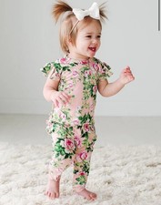 Posh Peanut Floral Romper
