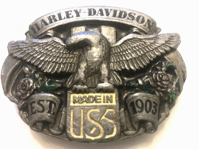 gürtelschnalle Harley Davison 40mm