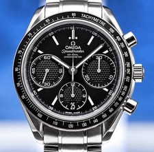2025 Omega Speedmaster Racing 326.30.40.50.01.001 40mm Black Dial Box & Papers