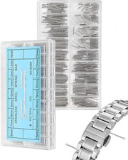 360 Uhrenarmband-Stifte für Edelstahl-Uhren - Reparaturwerkzeuge Silber 6-23 mm