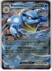 Blastoise ex (Stellar Crown Stamp) 030/142