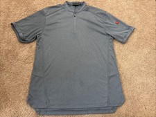 McDonalds Apparel Collection Men  s Shirt Size L-R Quarter Zip Employee Uniform
