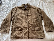 GAP Adult L Brown Vintage Corduroy Collar Paisley Lined Chore Barn Coat Jacket