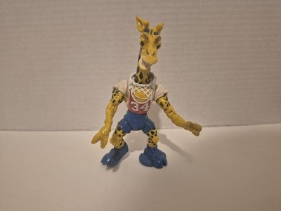 TMNT Teenage Mutant Ninja Turtles Half Court Giraffe Action Figure Playmate 1993