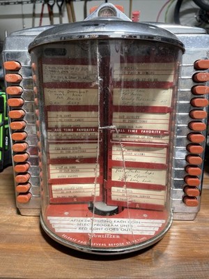 Wurlitzer Jukebox Wallbox Tabletop Selector  No Key Untested