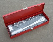 Nos Vintage Williams Wss-3a 11 Piece 12 Dr Socket Set Sae W S-52 Superratchet