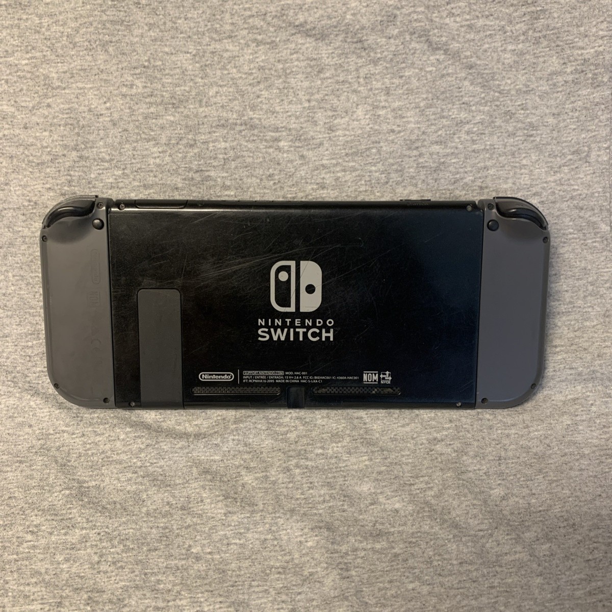 Nintendo Switch HAC-001 BUNDLE, Grey Joy-Cons WITH GAMES | eBay