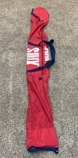 Swix Ski Duffle Carry Transport Travel Bag Red White Spell Out With Handle Read