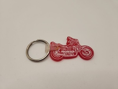 1970s Honda Vintage Motorcycle Keyring, Keychain Collectible