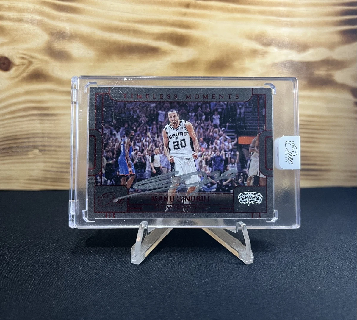 Manu Ginobili Basketball Autographed Sports Trading Cards