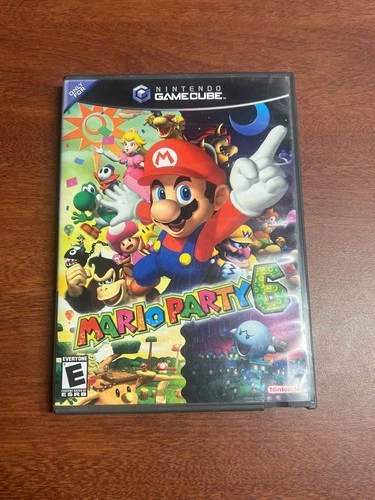 Nintendo Mario Party 6 GameCube( includes case, disc)