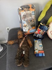Star Wars Twin Comforter Blanket Window Panels Plush Chewbacca ￼