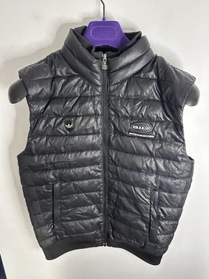 Adidas Originals Porsche Design Herren Schwarz Weste G72699 911s Rallye Y2K Größe S