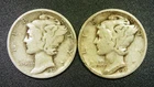 VG+ 1931 D & S 10C Mercury Dimes