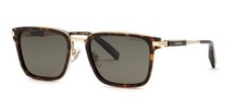 Image of Chopard SCH375 HAVANA/GREEN 57/20/150 unisex Sunglasses
