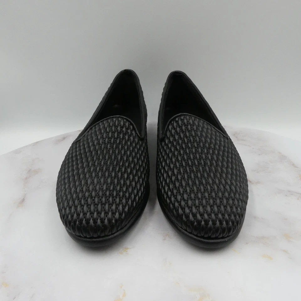 Aerosoles Betunia Zapatos Mujer Talla 5 M Negro Sin Cordones Mocasines Cómodos Planos Foto 3 de 4