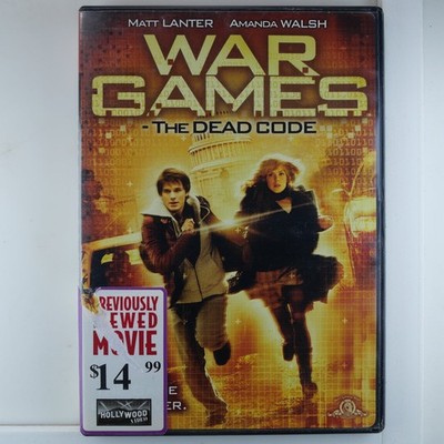 Wargames The Dead Code DVD 2007 Matt Lanter Amanda Walsh MGM Widescreen PG-13