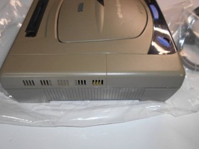 Sega Saturn console HST-3210, 1 controller, power cable, cable Working Tested JP