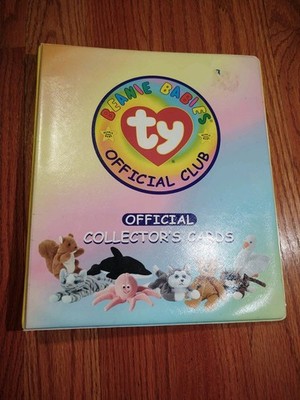 TY Beanie Babies OFFICIAL CLUB Collectors Club Official book 