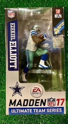DALLAS COWBOYS EZEKIEL ELLIOTT MADDEN 18 NFL ULTIMATE TEAM SERIES MCFARLANE