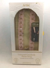 Artikl Crossbody Phone Strap Universal Pastel Pink Plastic Chain Link - 120 cm